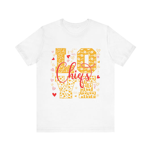 Love Chiefs Unisex Jersey Short Sleeve Tee