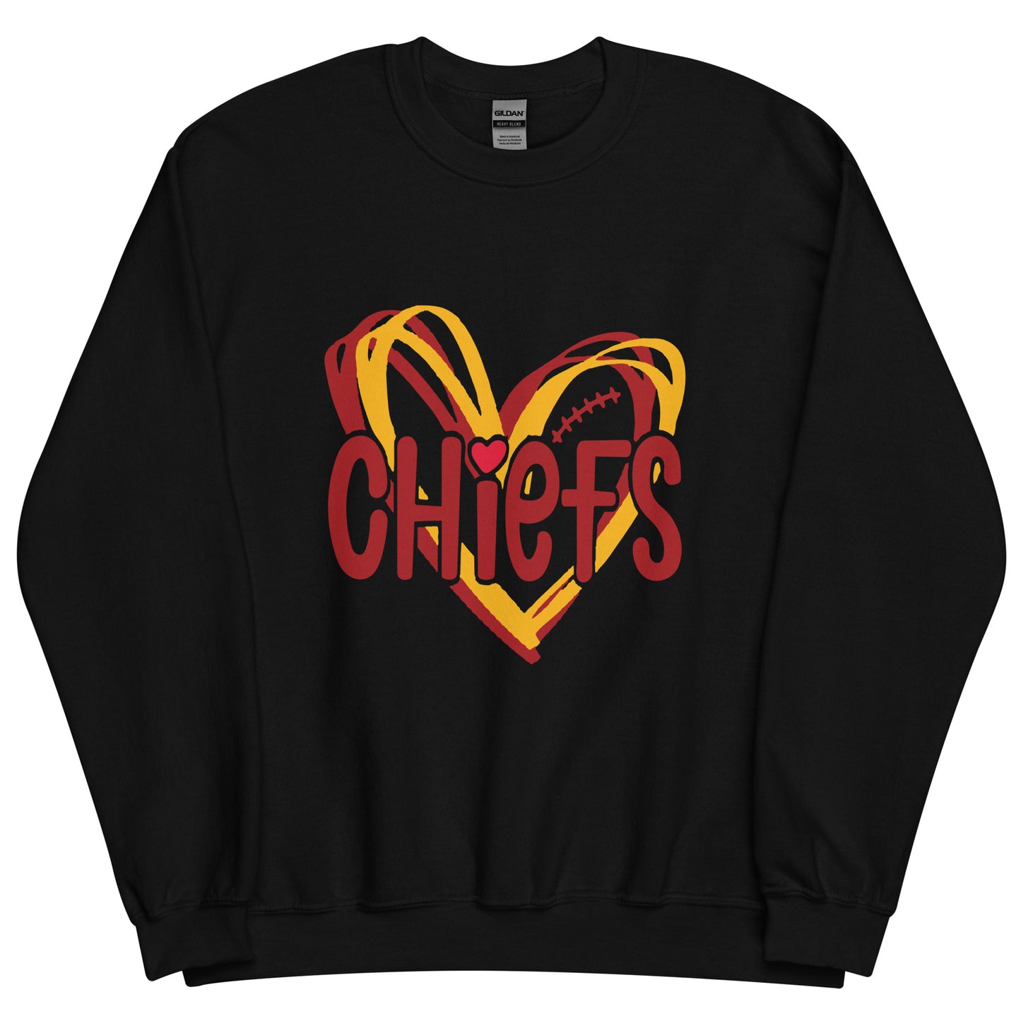 KC Chief's Heart Unisex Sweatshirt