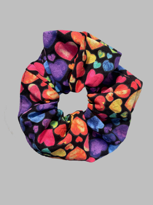 Heart Scrunchies - Redhead Creations