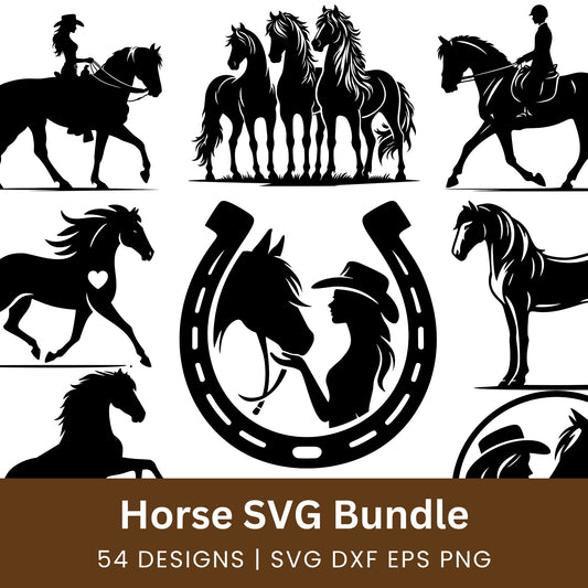 Horse Bundle SVG Files