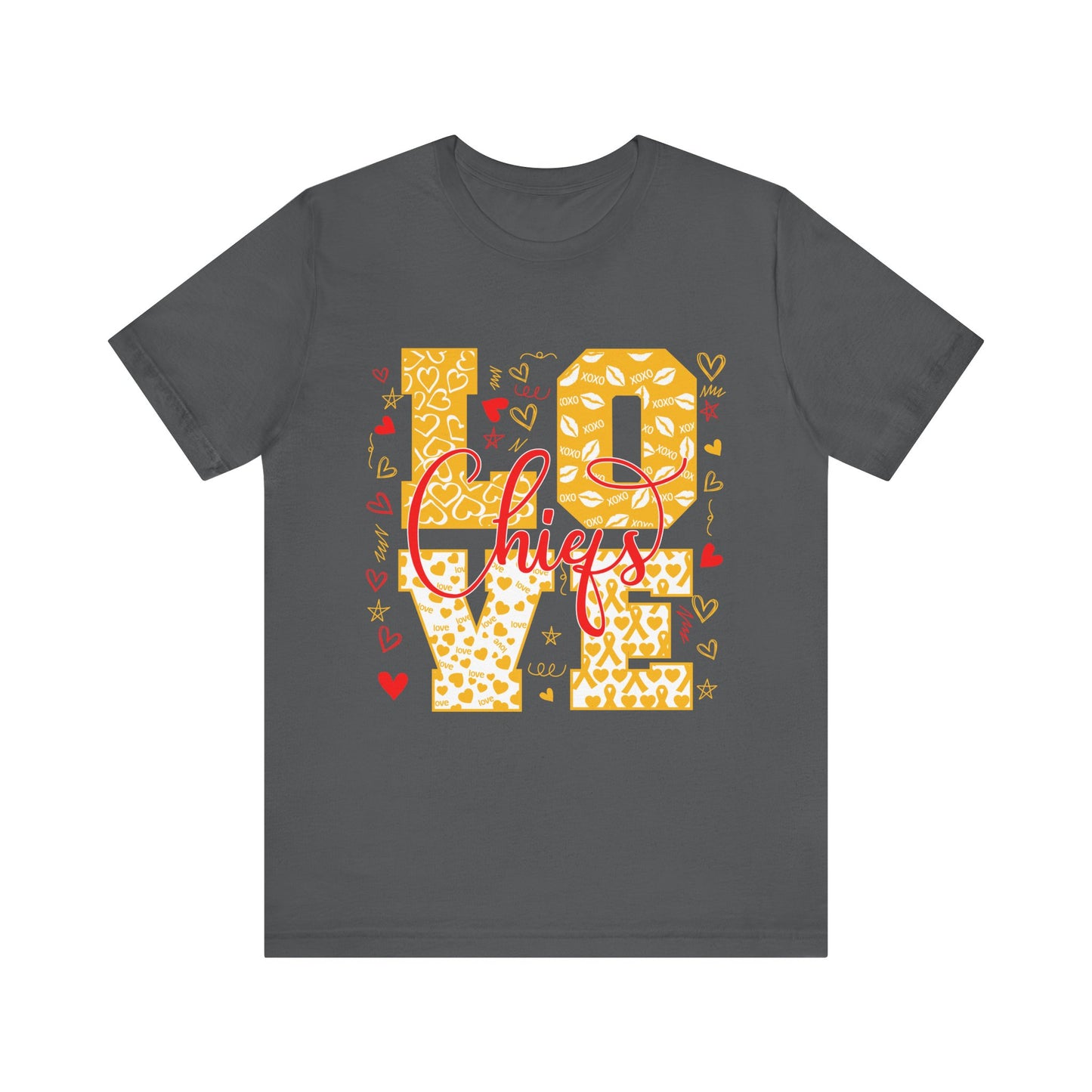 Love Chiefs Unisex Jersey Short Sleeve Tee