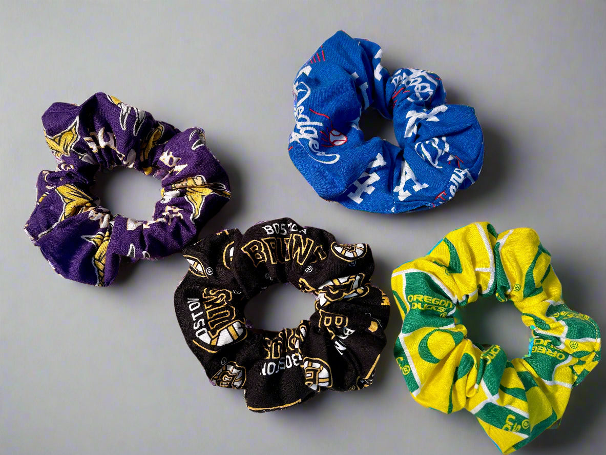 Sports Team Scrunchies