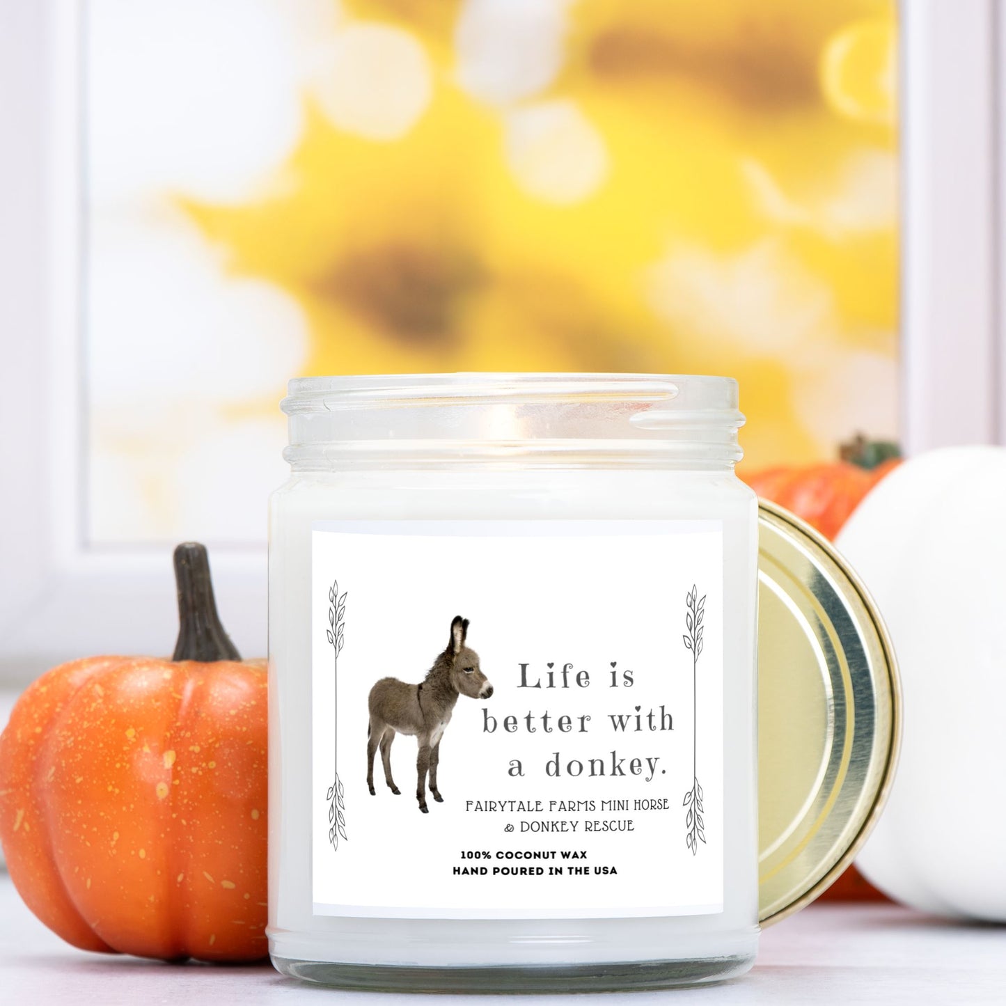 Fairytale Mini's Rescue - Life is Better with a Donkey Candle