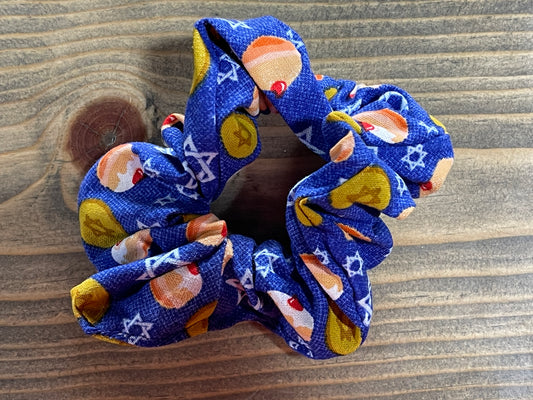 Hanukkah Scrunchies