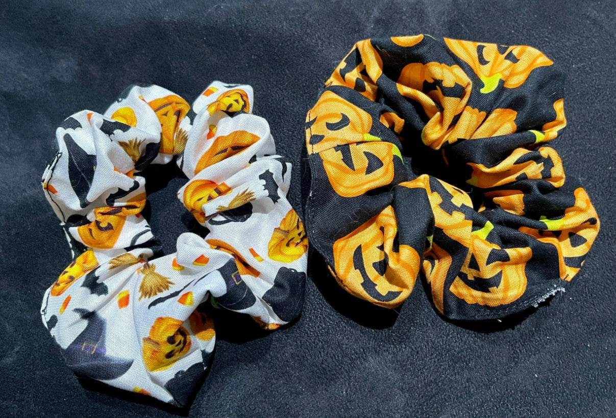 Halloween Scrunchies