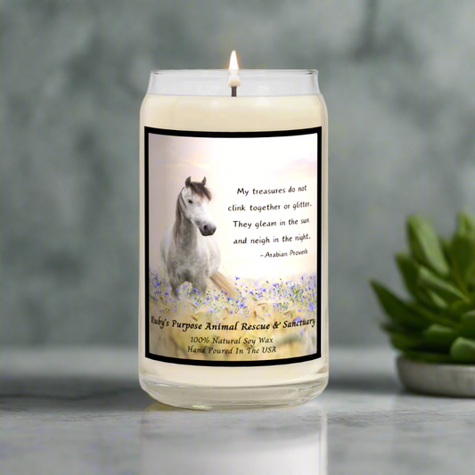 Horse Proverb - Ruby's Purpose - Soy Wax Candle