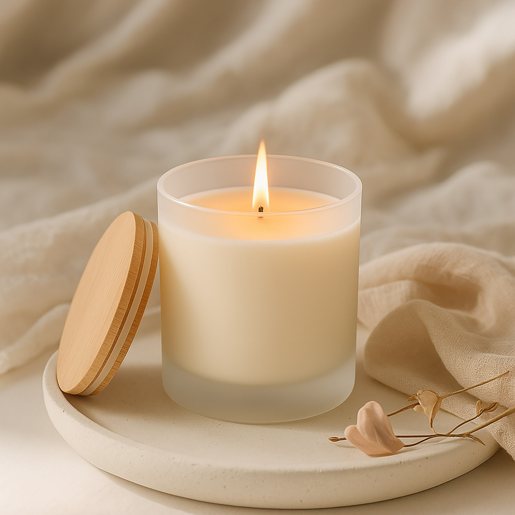 Life is Better on the Ranch - SMRR Frosted Candle