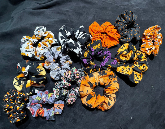 Halloween Scrunchies