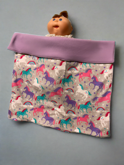 Handmade Doll Blankets & Doll Sized Pillows