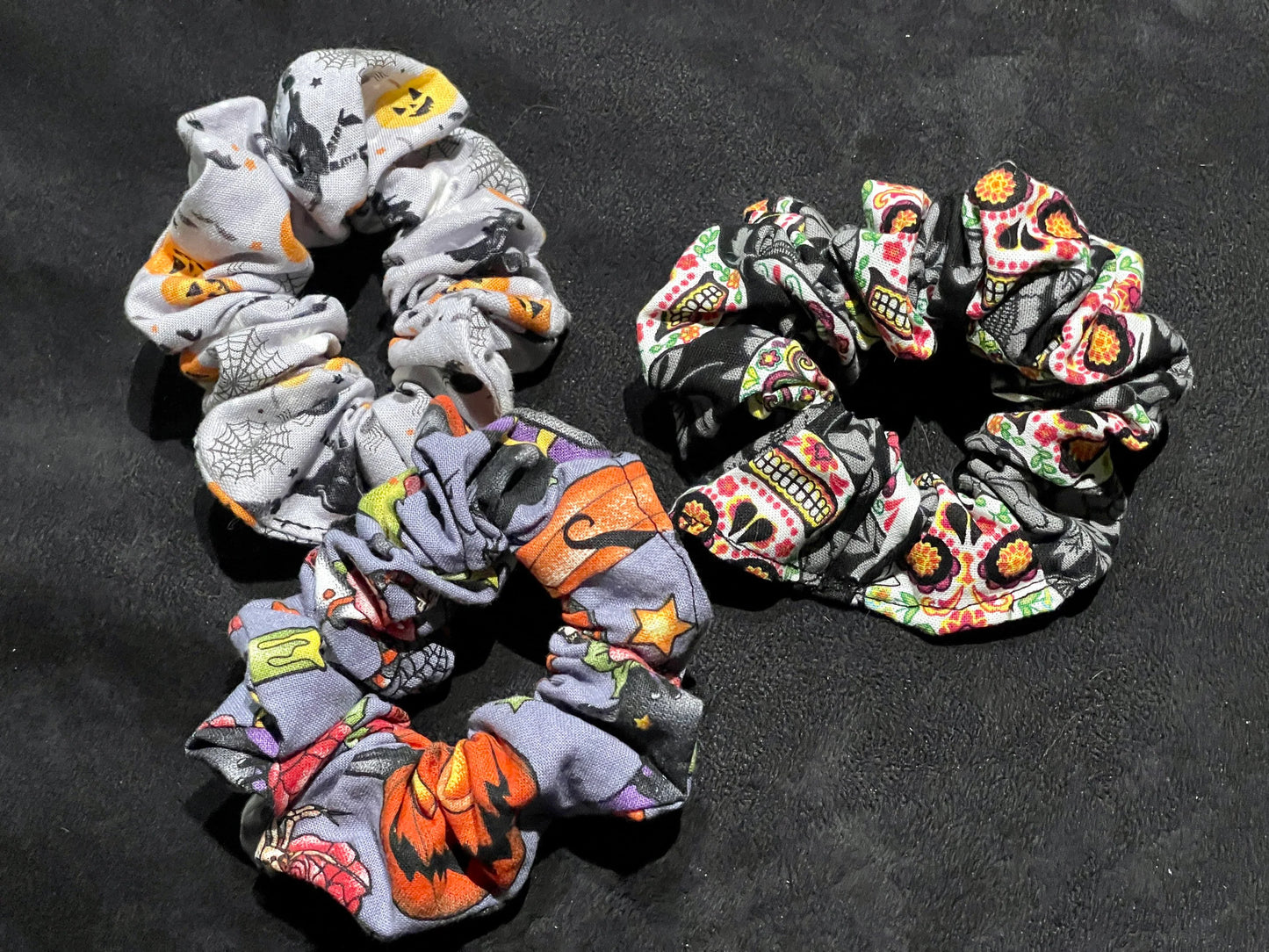 Halloween Scrunchies