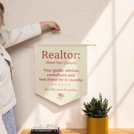Realtor: Noun Pennant banner