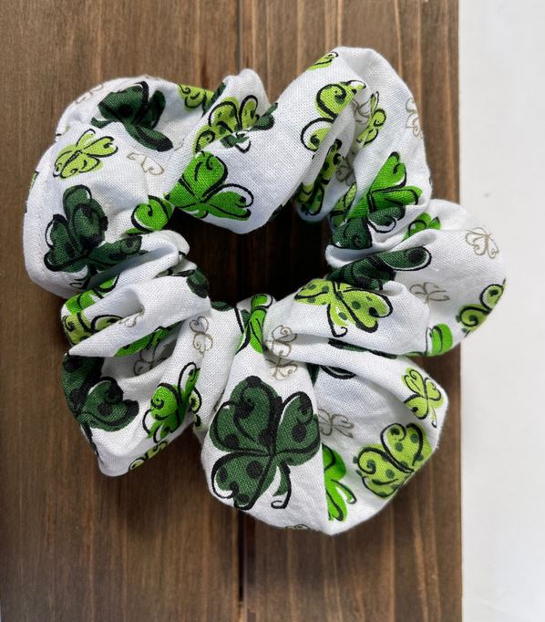St. Patrick's Day Scrunchies