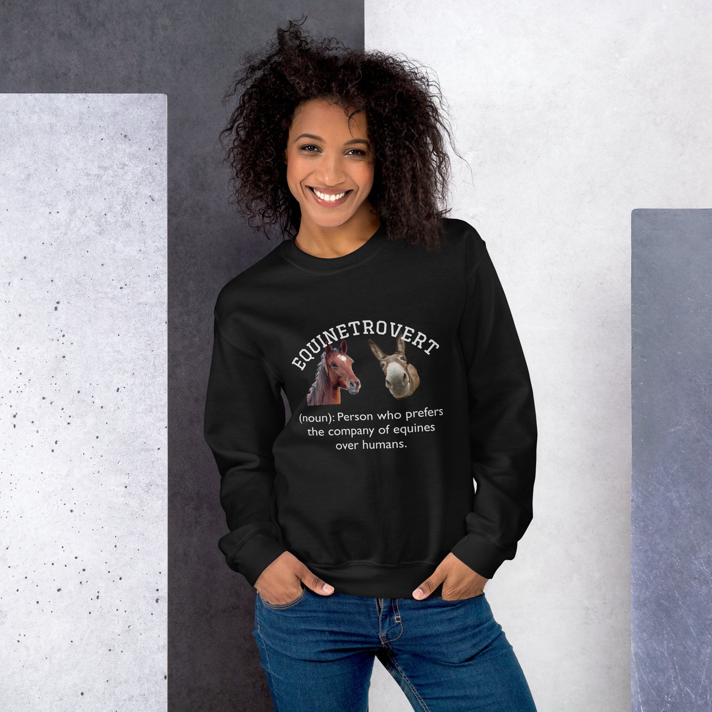 Equinetrovert - Unisex Sweatshirt