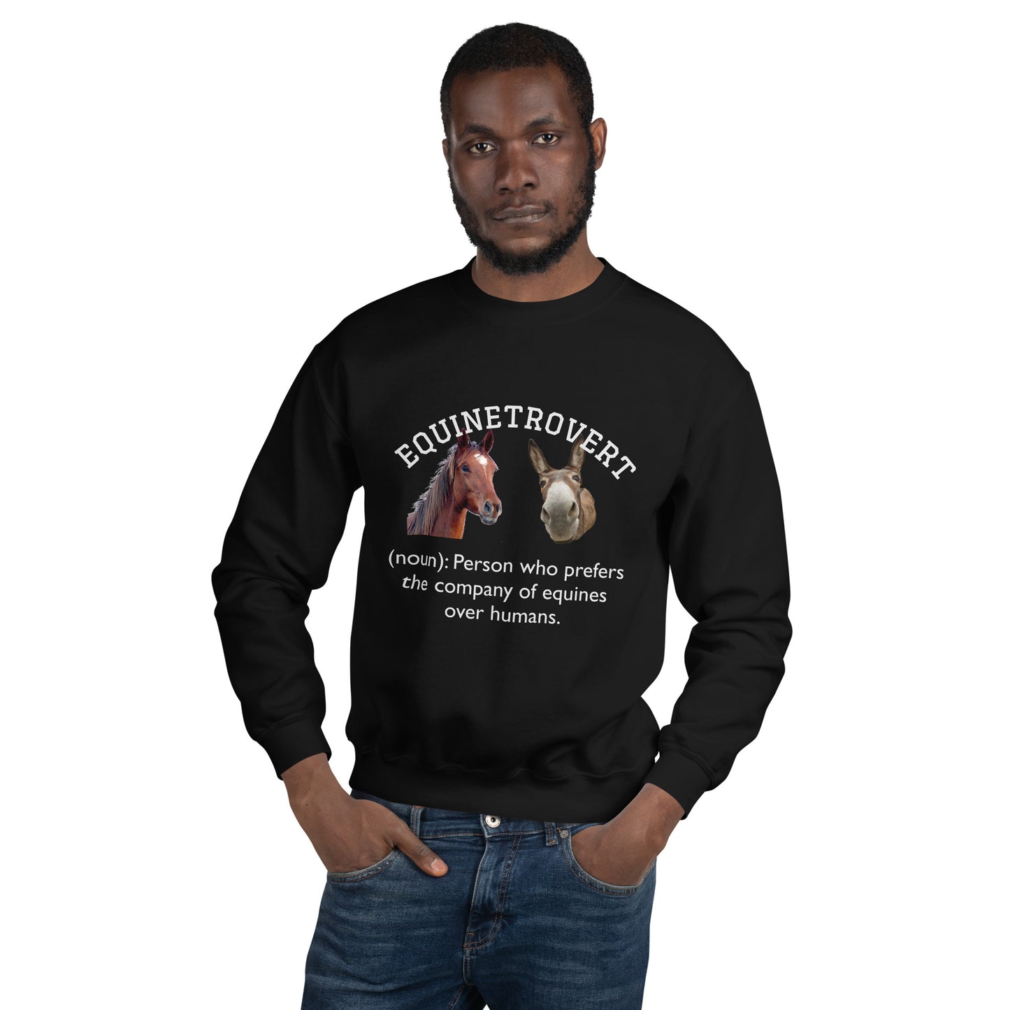 Equinetrovert - Unisex Sweatshirt