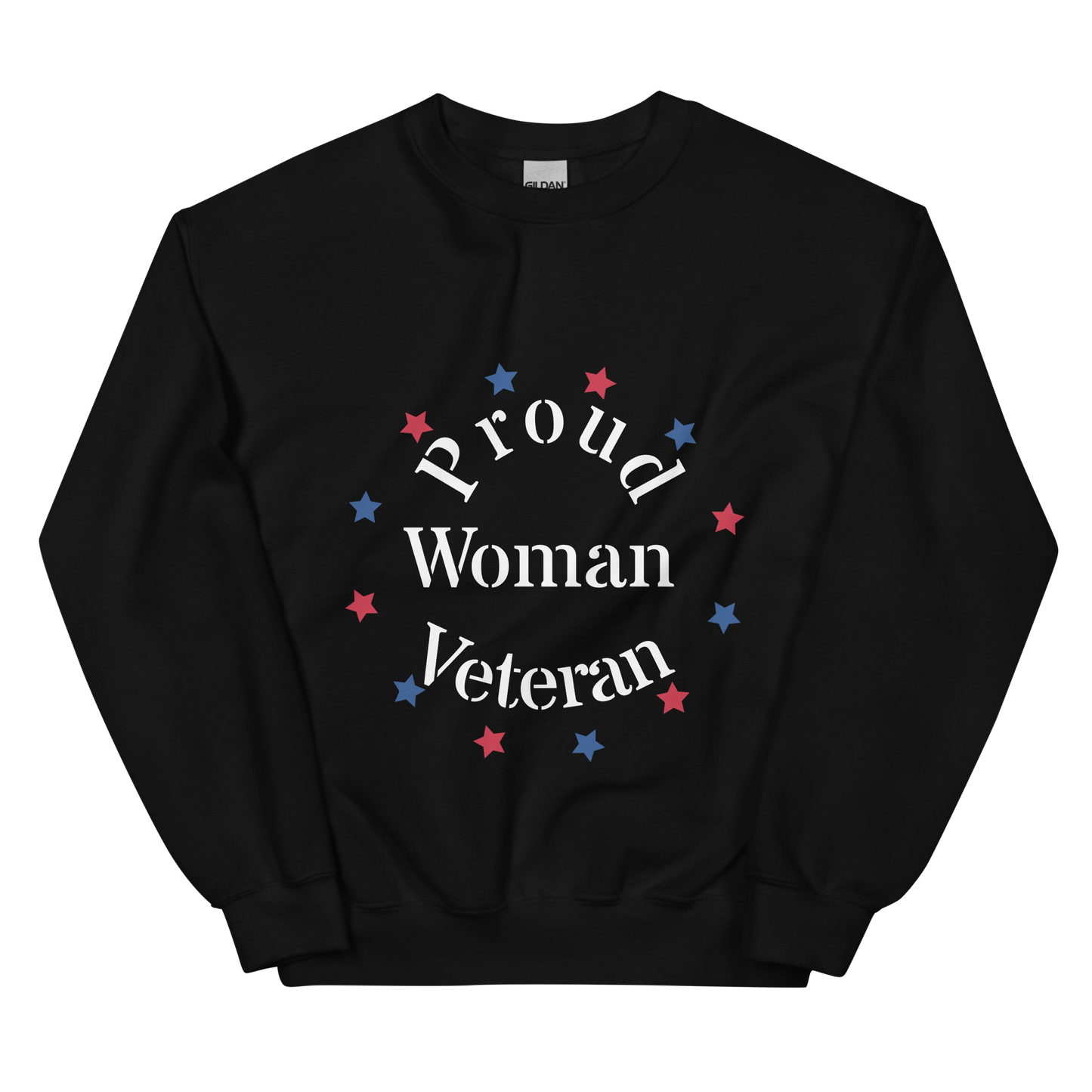 Proud Woman Veteran - Sweatshirt