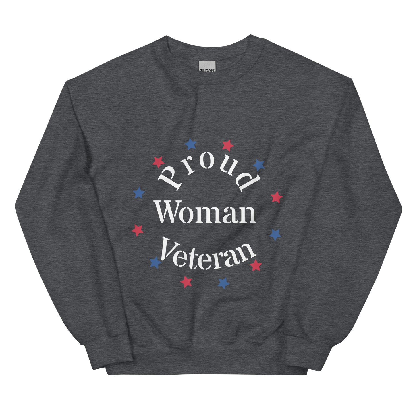 Proud Woman Veteran - Sweatshirt