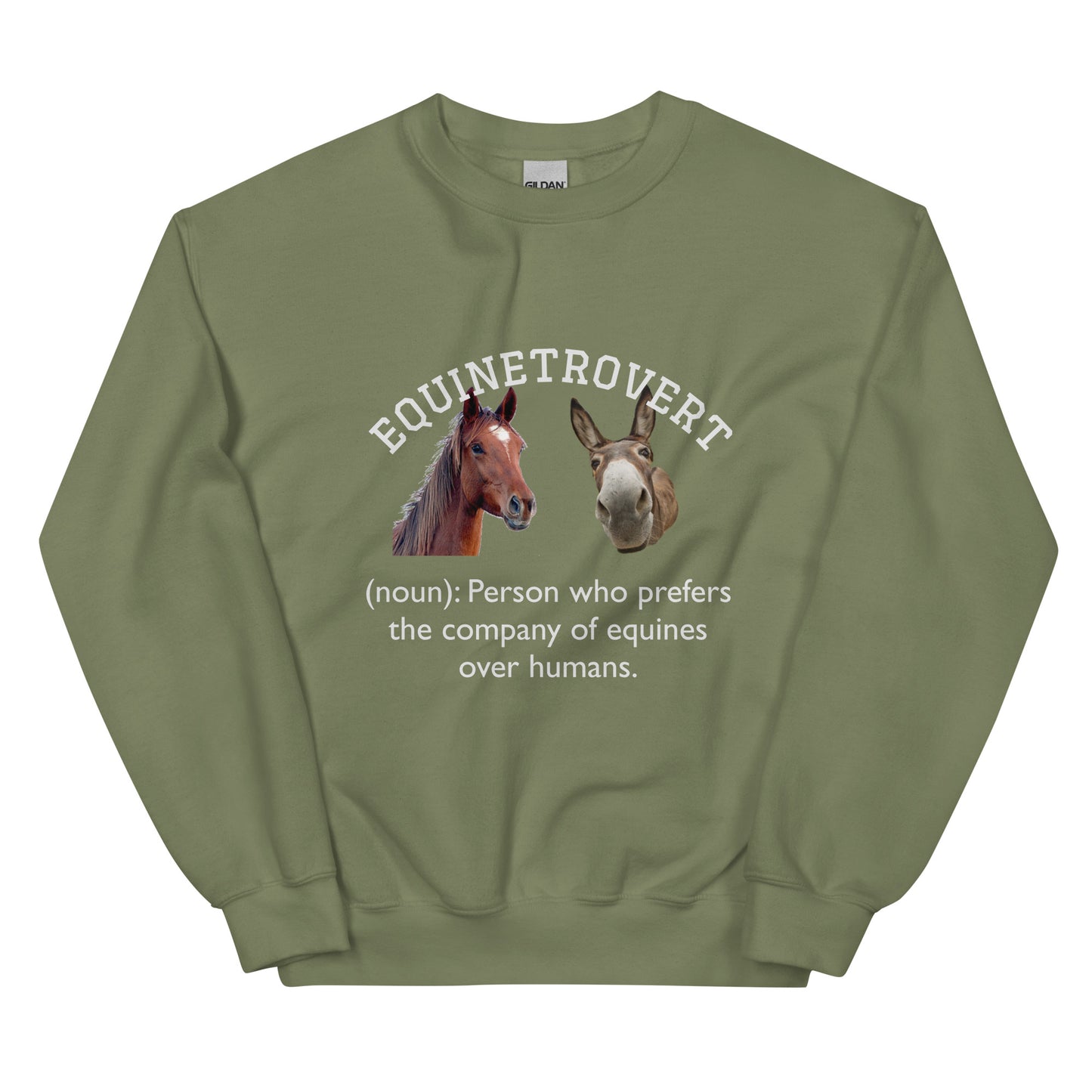 Equinetrovert - Unisex Sweatshirt
