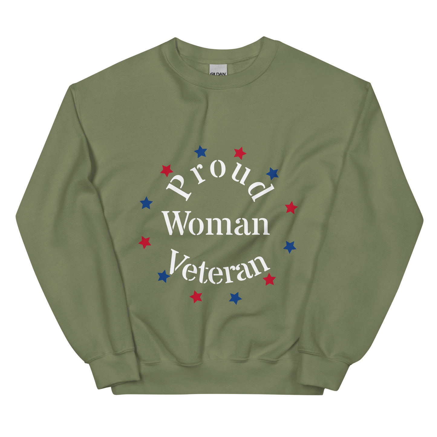 Proud Woman Veteran - Sweatshirt