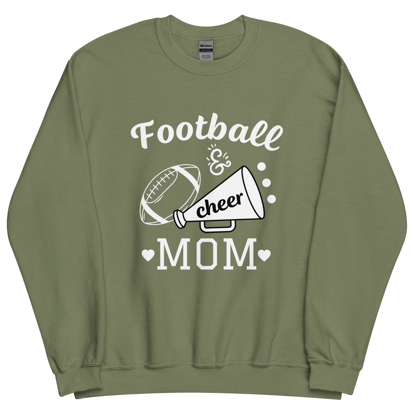 Football & Cheer Mom Unisex Sweatshirt