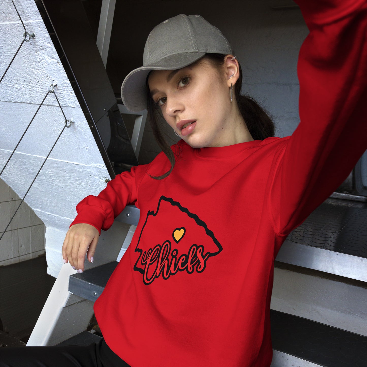 Arrowhead KC Chiefs Unisex Sweatshirt