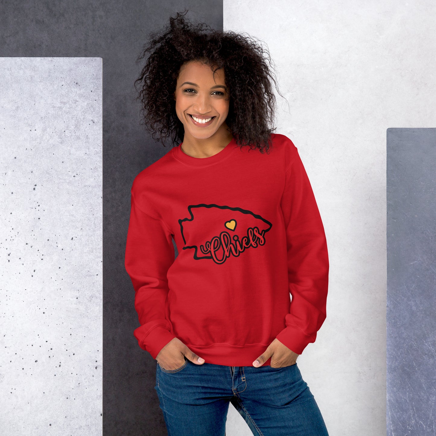 Arrowhead KC Chiefs Unisex Sweatshirt