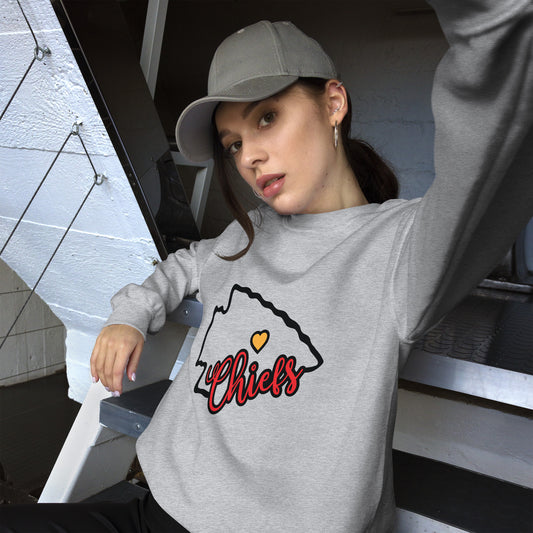 Arrowhead KC Chiefs Unisex Sweatshirt