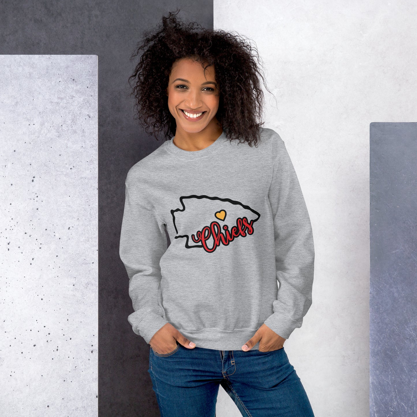 Arrowhead KC Chiefs Unisex Sweatshirt