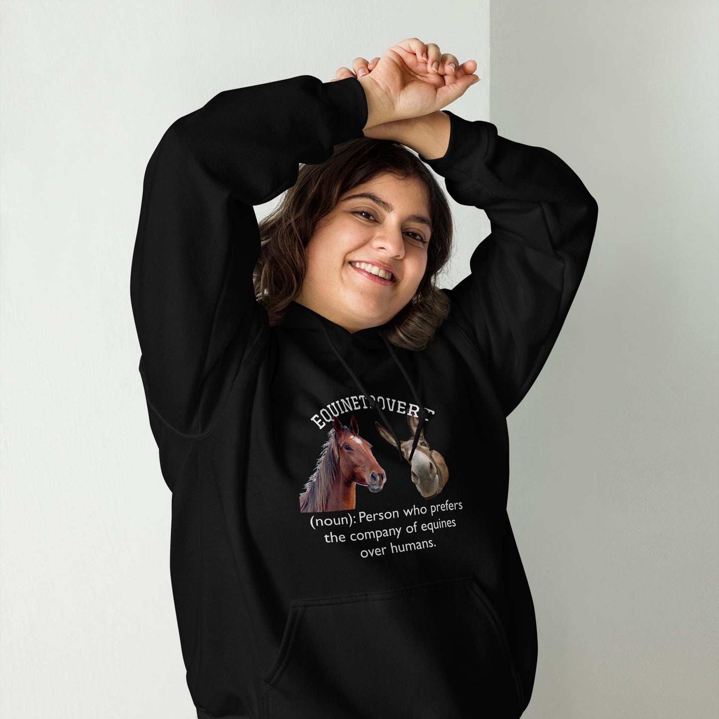 Equinetrovert - Unisex Hoodie