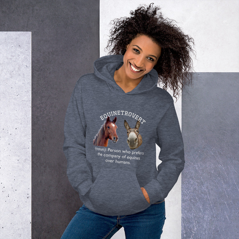 Equinetrovert - Unisex Hoodie