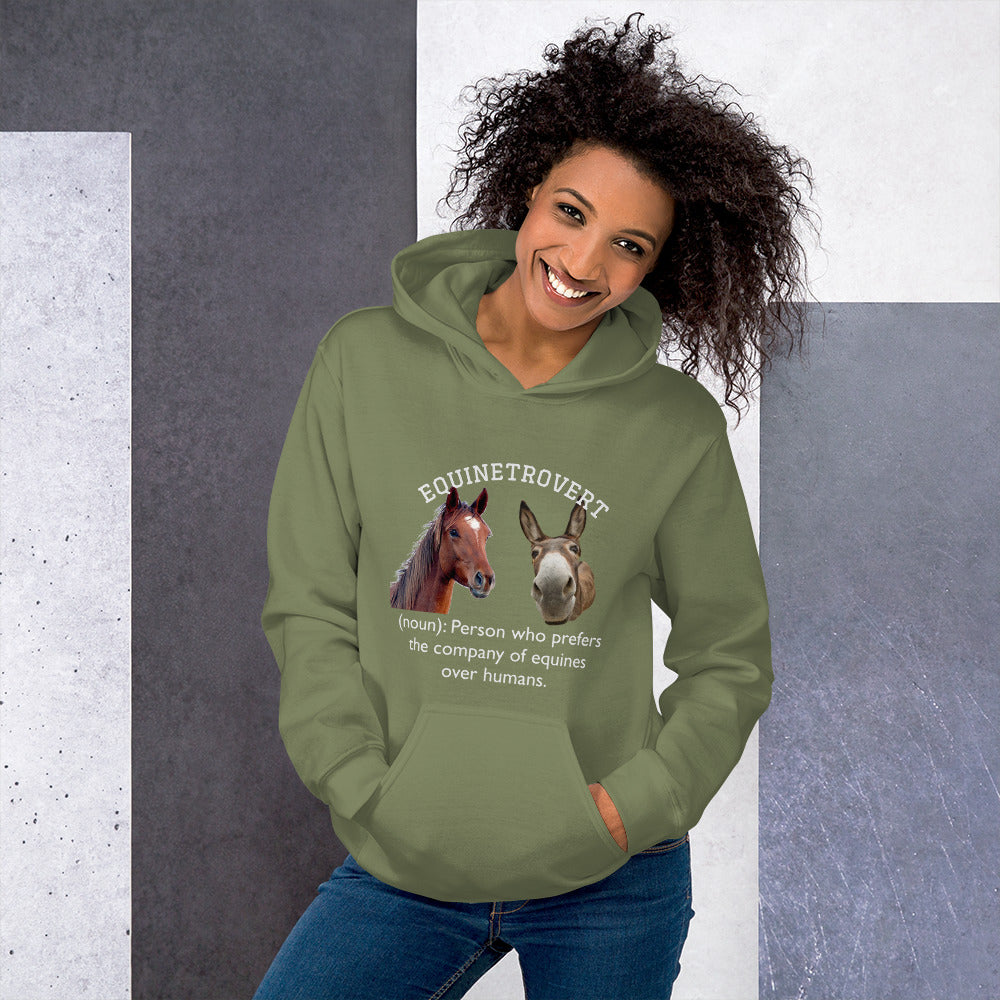 Equinetrovert - Unisex Hoodie