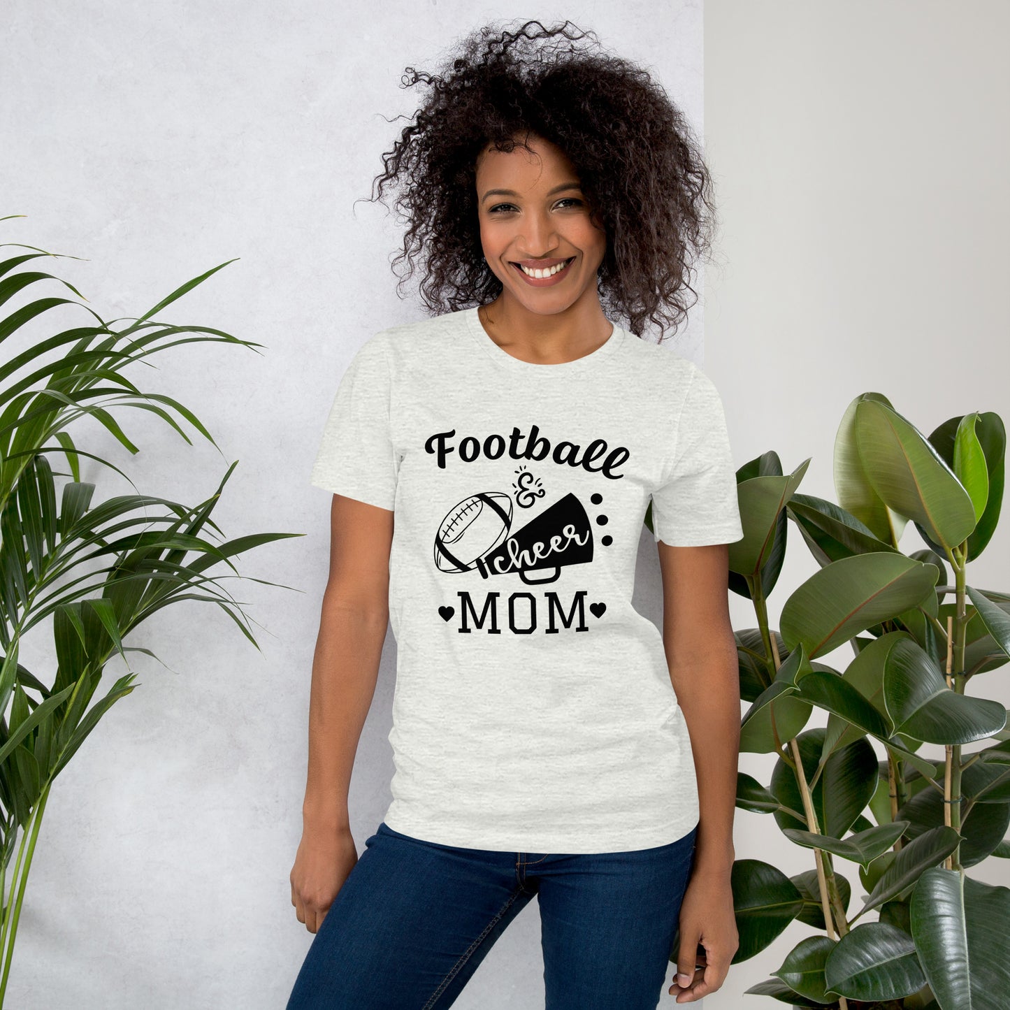 Football & Cheer Mom Unisex t-shirt