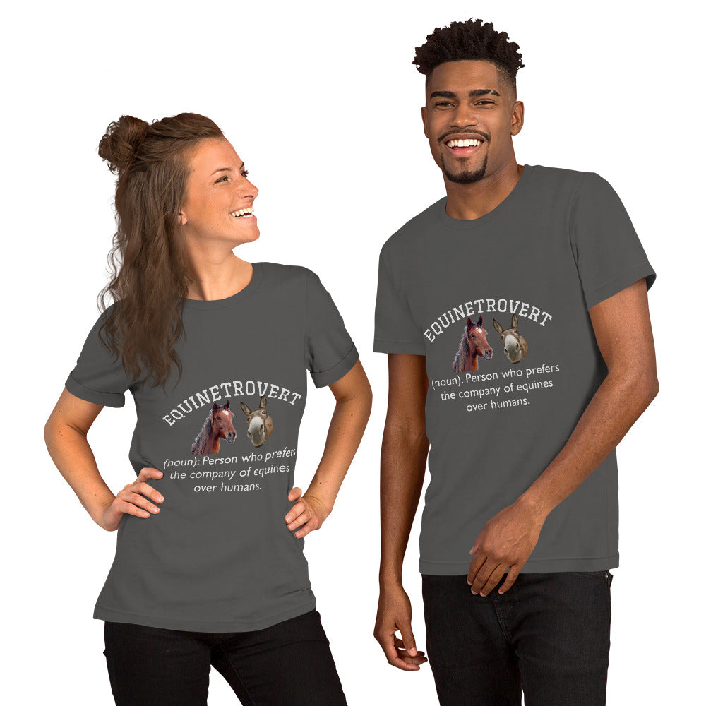 Equinetrovert - Unisex t-shirt