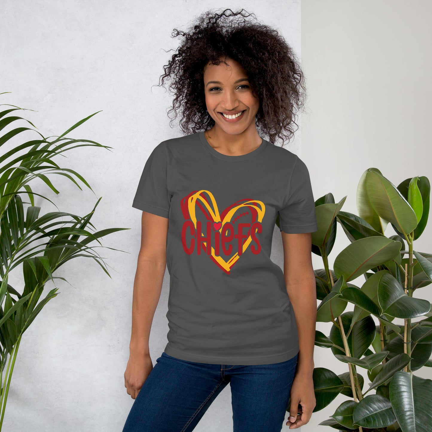 KC Chief's Heart Unisex Tshirt