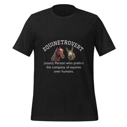 Equinetrovert - Unisex t-shirt