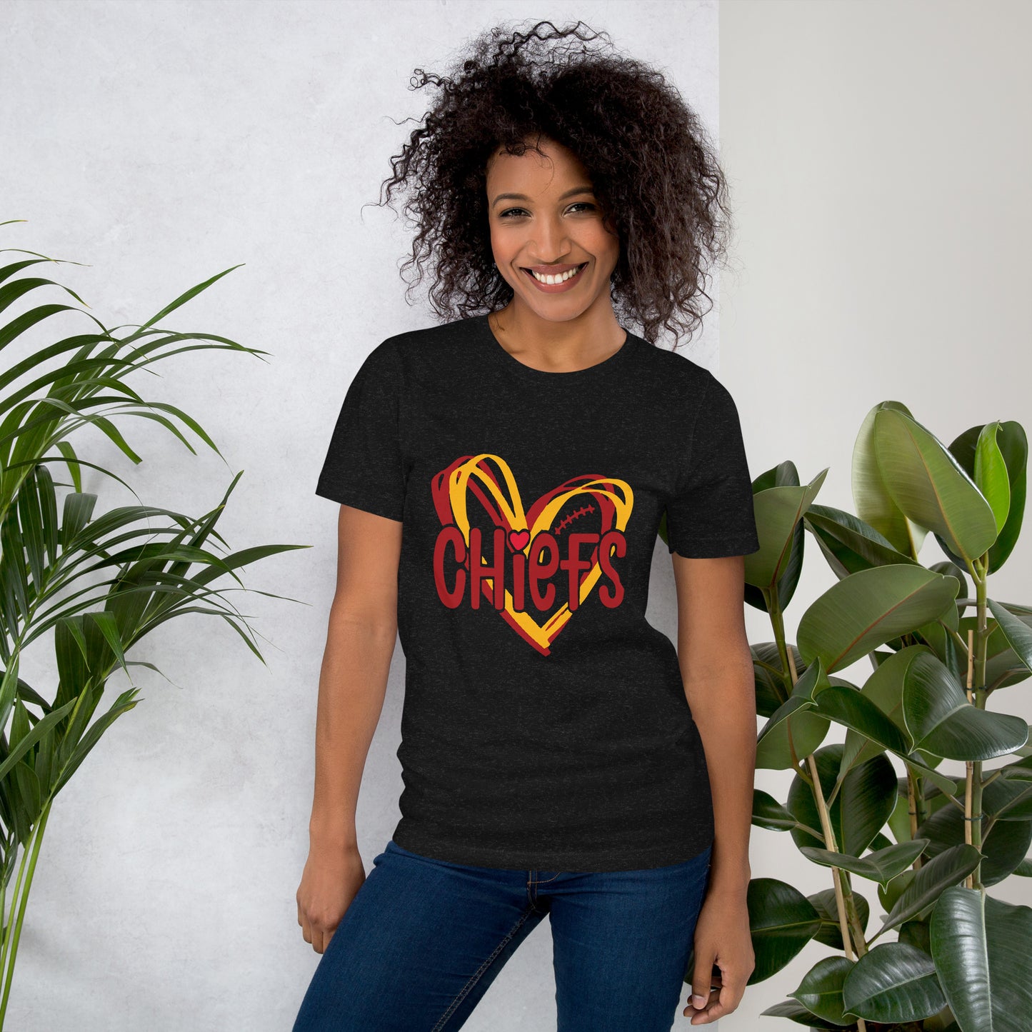 KC Chief's Heart Unisex Tshirt