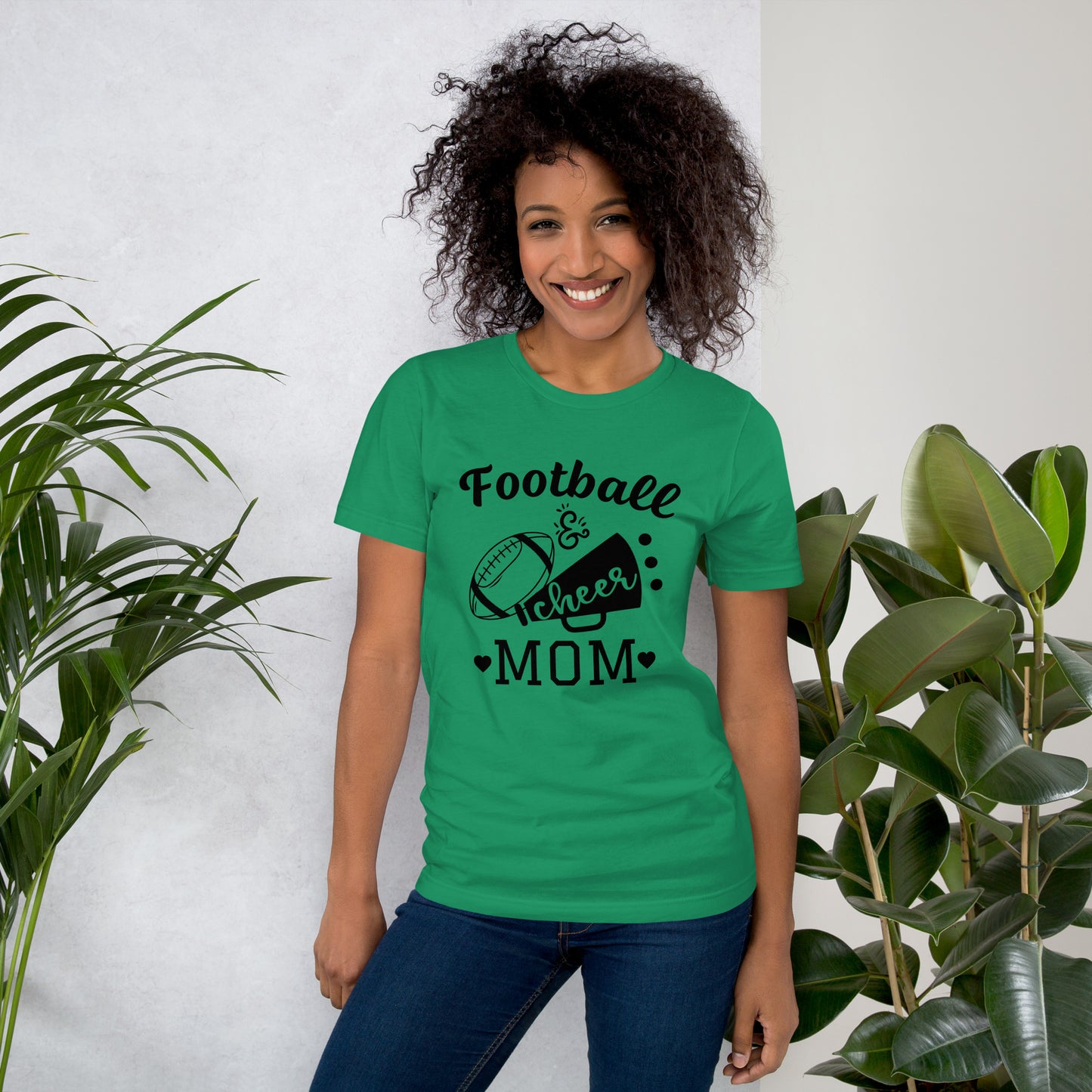 Football & Cheer Mom Unisex t-shirt