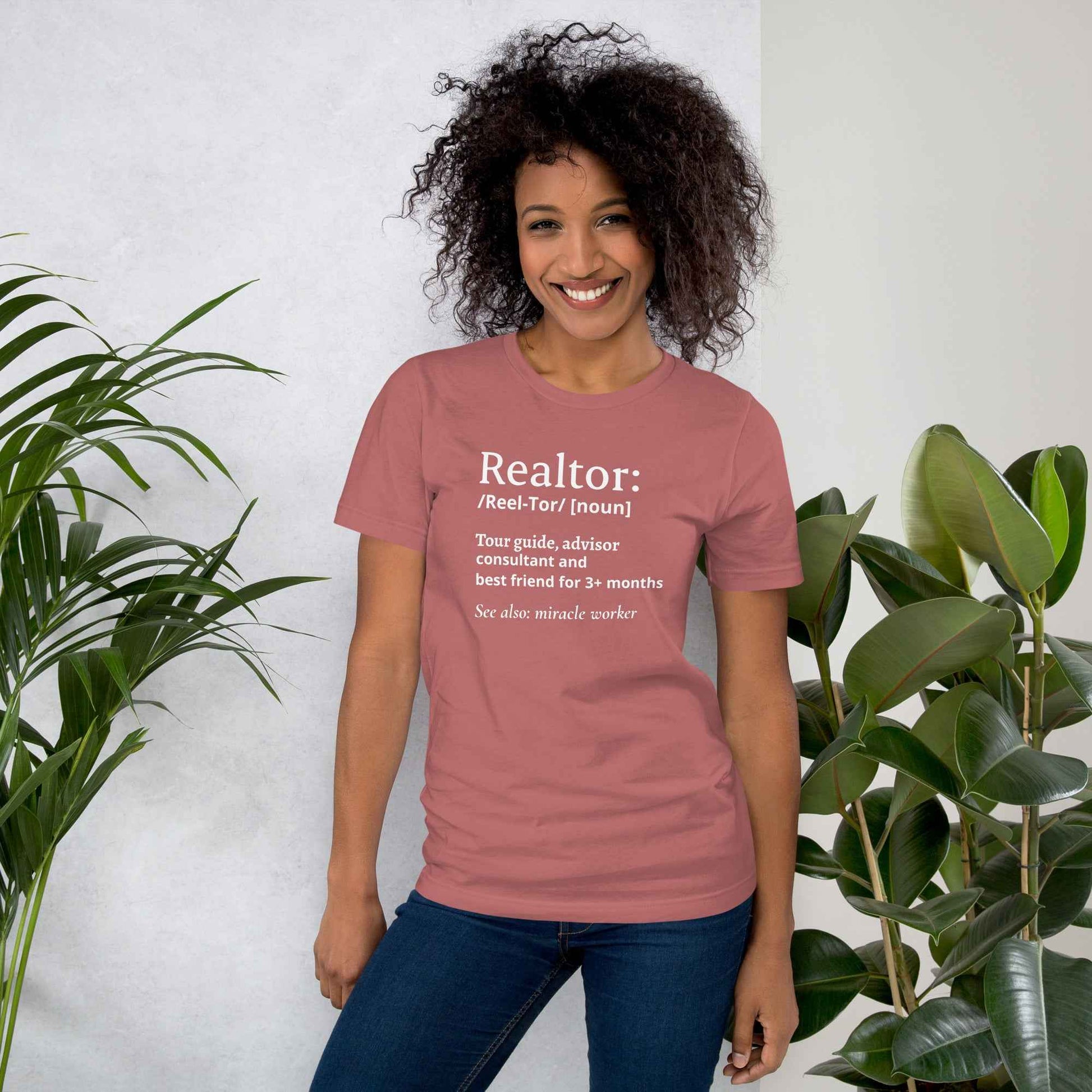 Realtor: Noun Unisex t-shirt