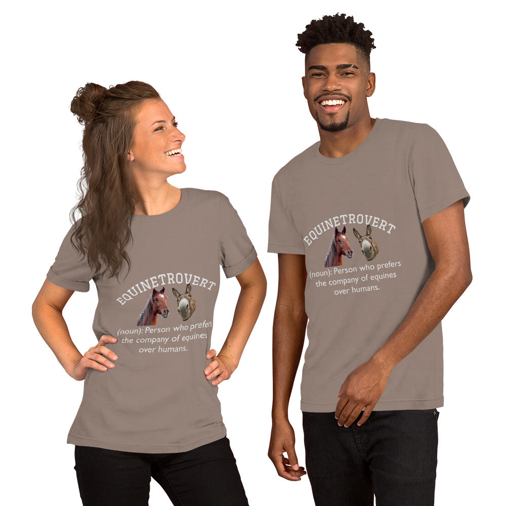 Equinetrovert - Unisex t-shirt
