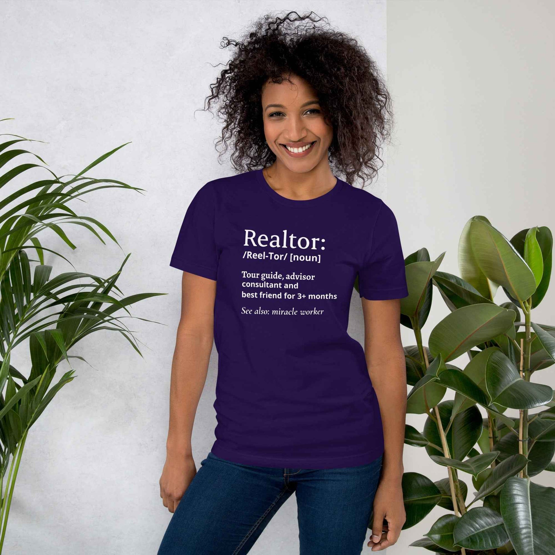 Realtor: Noun Unisex t-shirt
