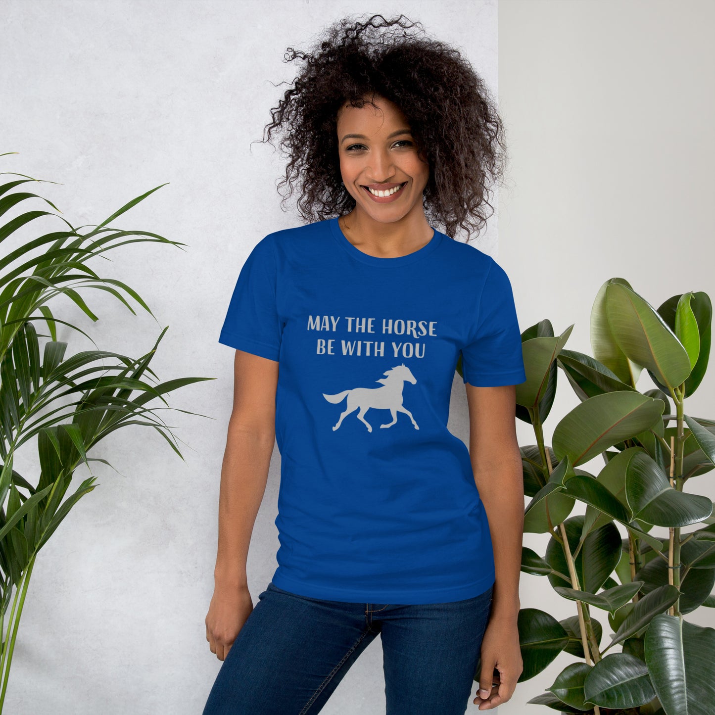 May the Horse be with You  - Unisex t-shirt