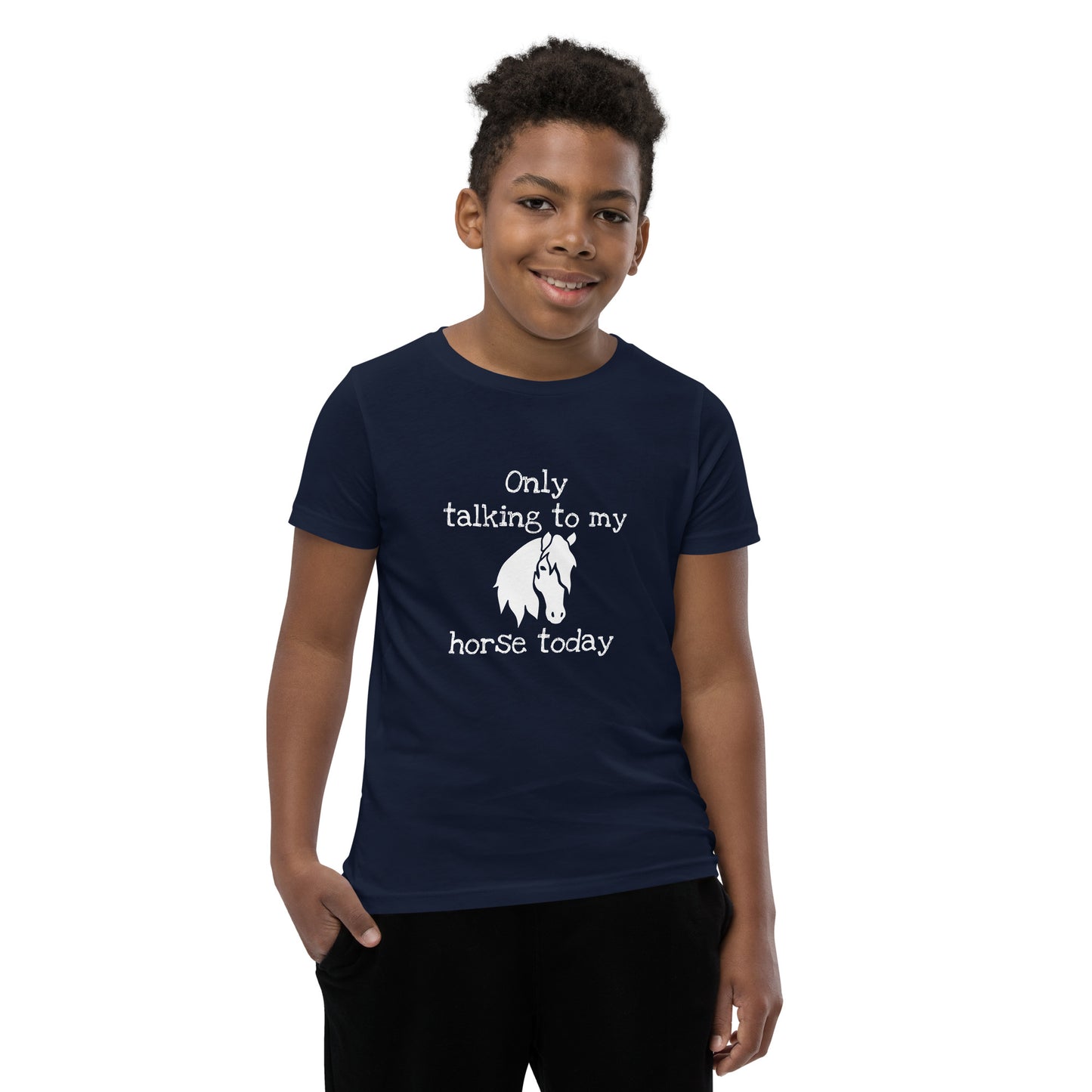 Only Talking to my Horse Today - Youth tee
