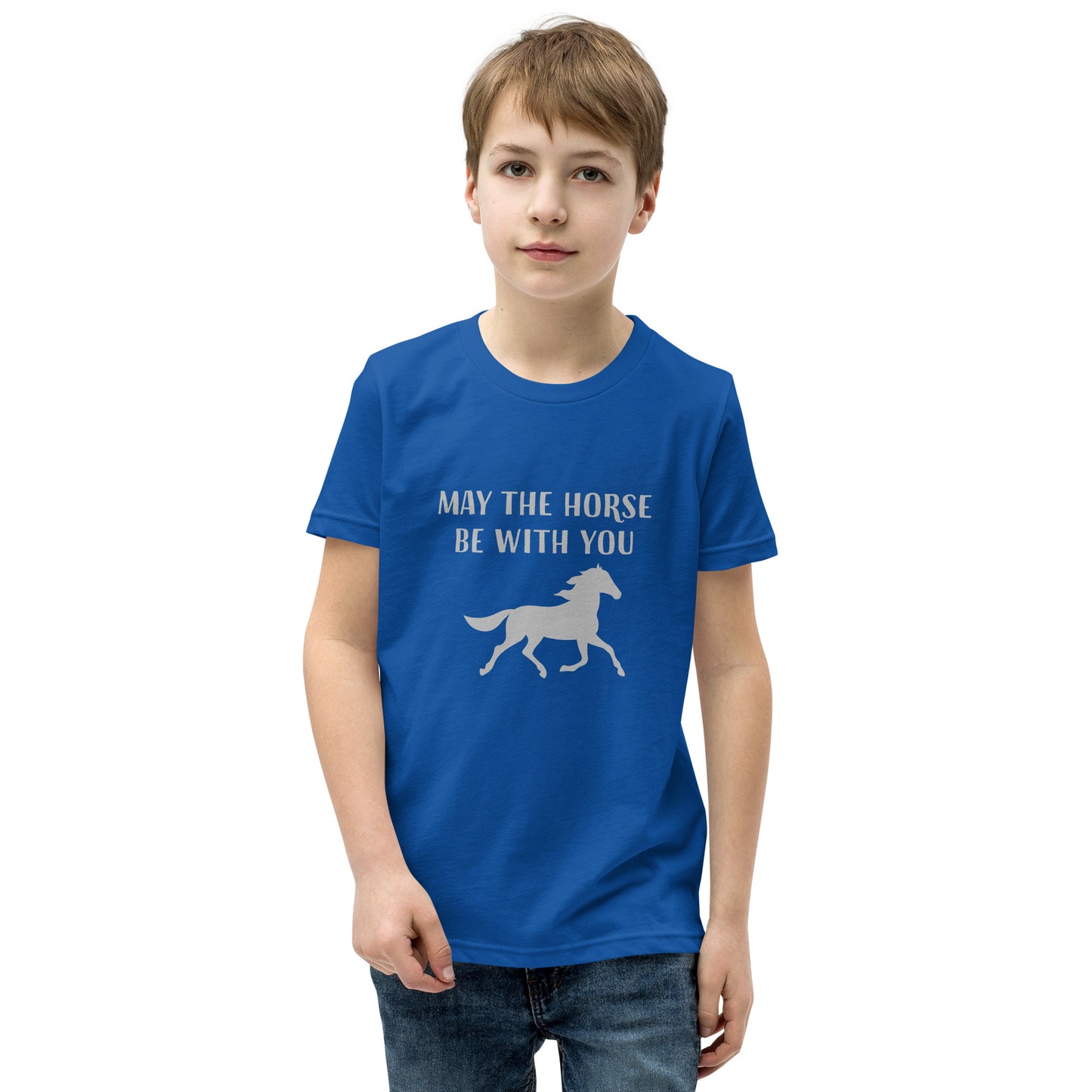 May the Horse be with You - Youth Short Sleeve T-Shirt
