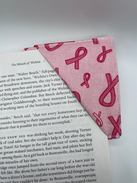 Corner Bookmark - Page Saver - Handmade - Fabric Bookmark - Gifts for Book Lovers - Sew Many Things & More