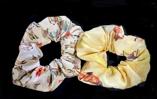 Horse & Donkey Scrunchies - Sew Many Things & More